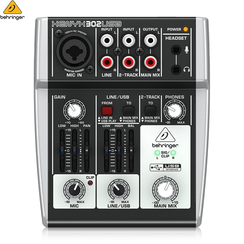 Mixer Behringer 302USB 3